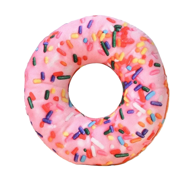 Plüschspielzeug für Hunde – Donut, Pizza und Garnele